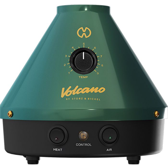 Storz & Bickel Vaporisateur d'herbes sèches Volcano Classic, édition 25 ans-Vert