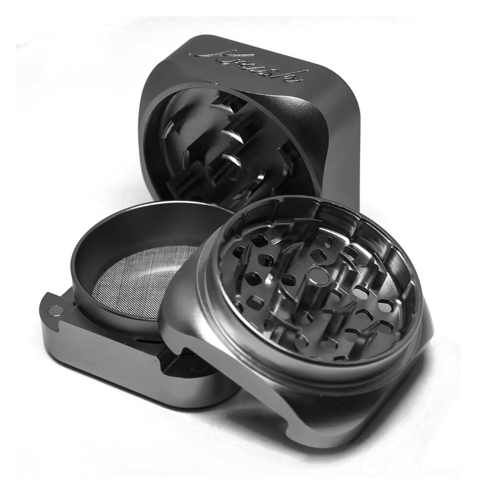 Krush Kube 3. 0 Aluminium Grinder 3 pièces-55 mm