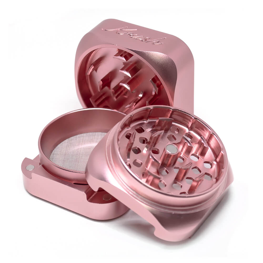 Krush Kube 3. 0 Aluminium Grinder 3 pièces-55 mm