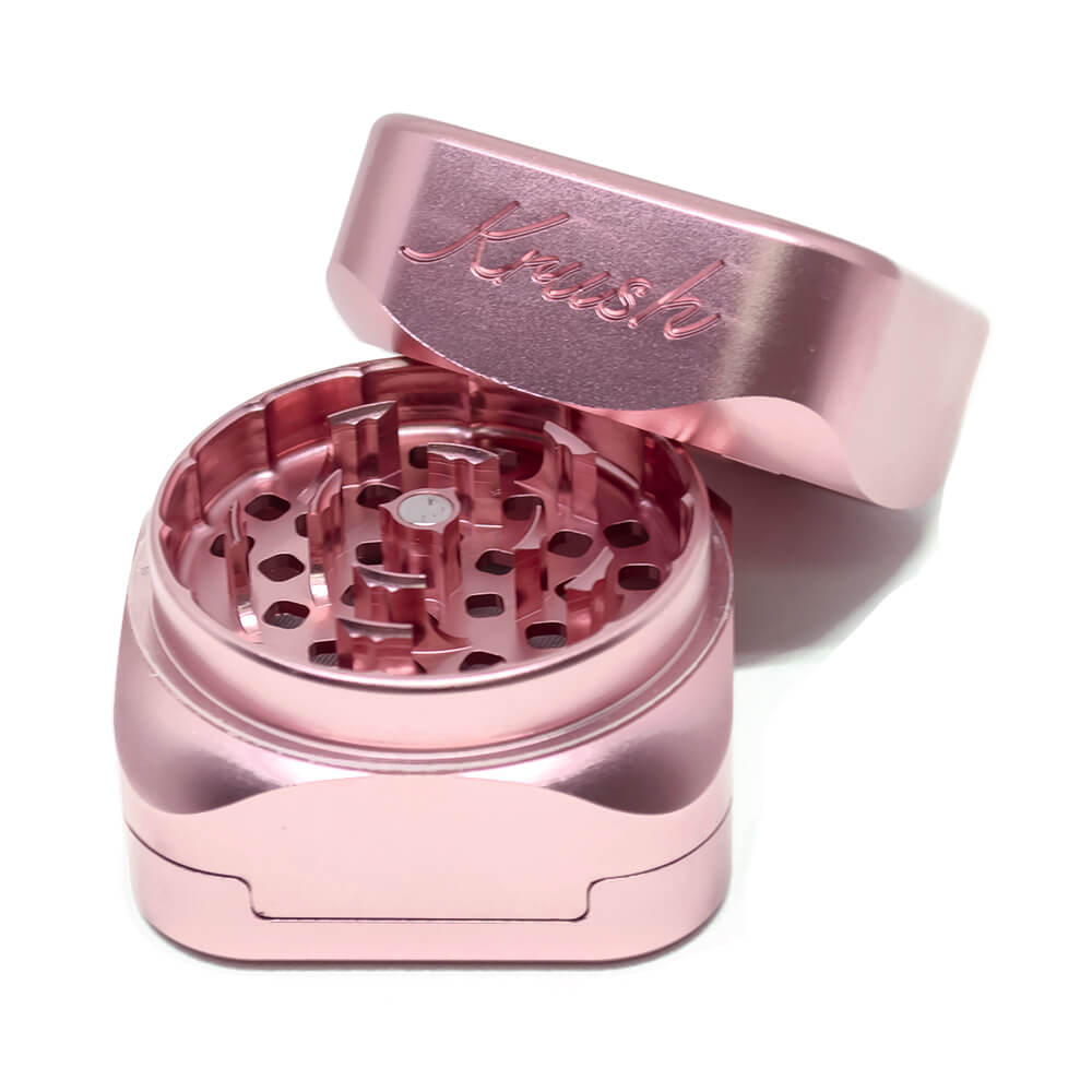 Krush Kube 3. 0 Aluminium Grinder 3 pièces-55 mm