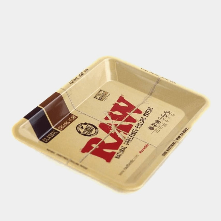 RAW-Plateau à roulettes en métal original