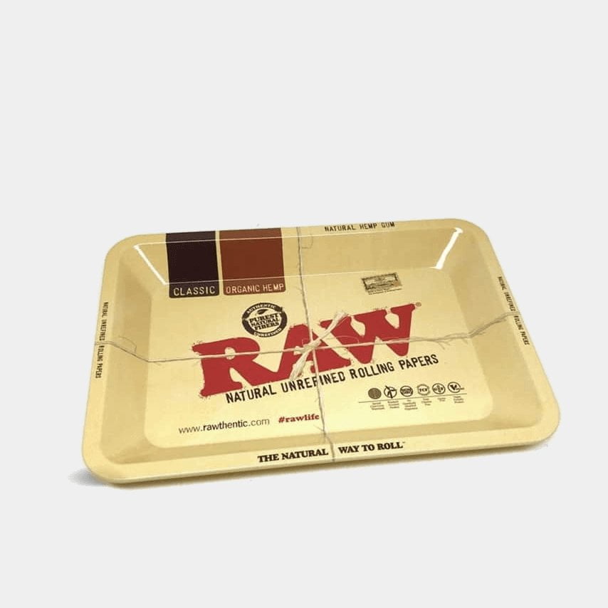 RAW-Plateau à roulettes en métal original
