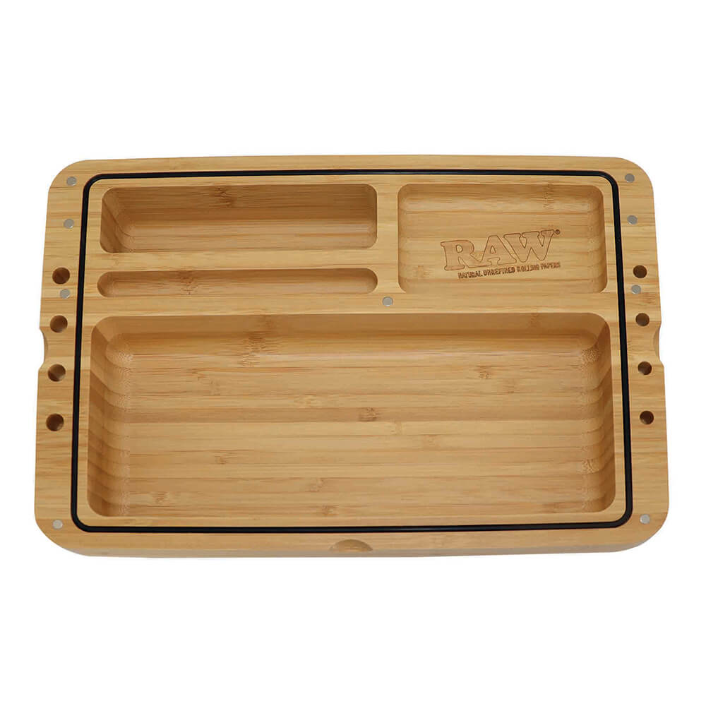 Plateau à rouler magnétique en bois RAW Spirit Box